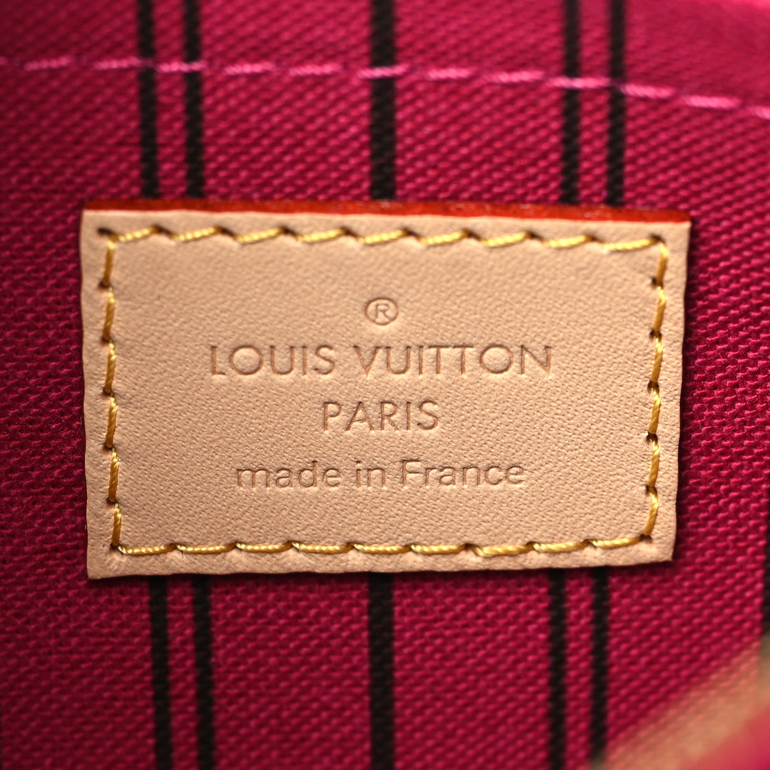 Louis Vuitton Monogram Neverfull PM Pochette Pivoine 6 of 7