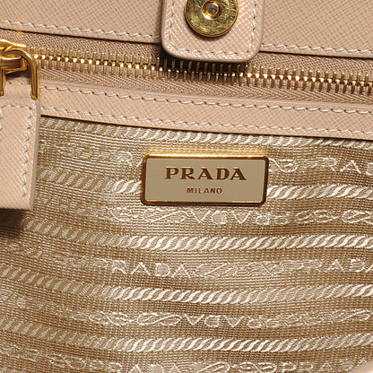 Prada Saffiano Lux Large Tote Sabbia 6 of 10