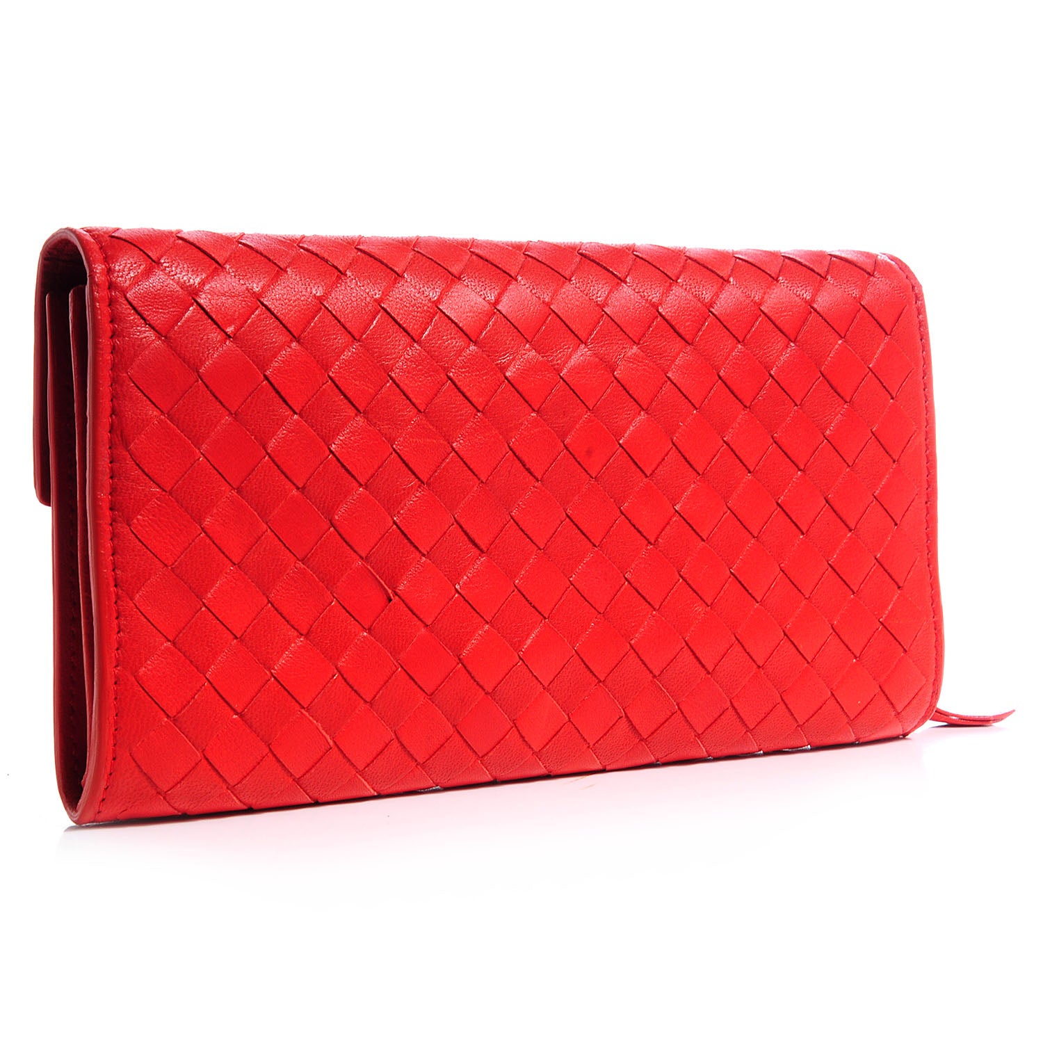 Bottega Veneta Nappa Intrecciato Continental Flap Wallet 3 of 8
