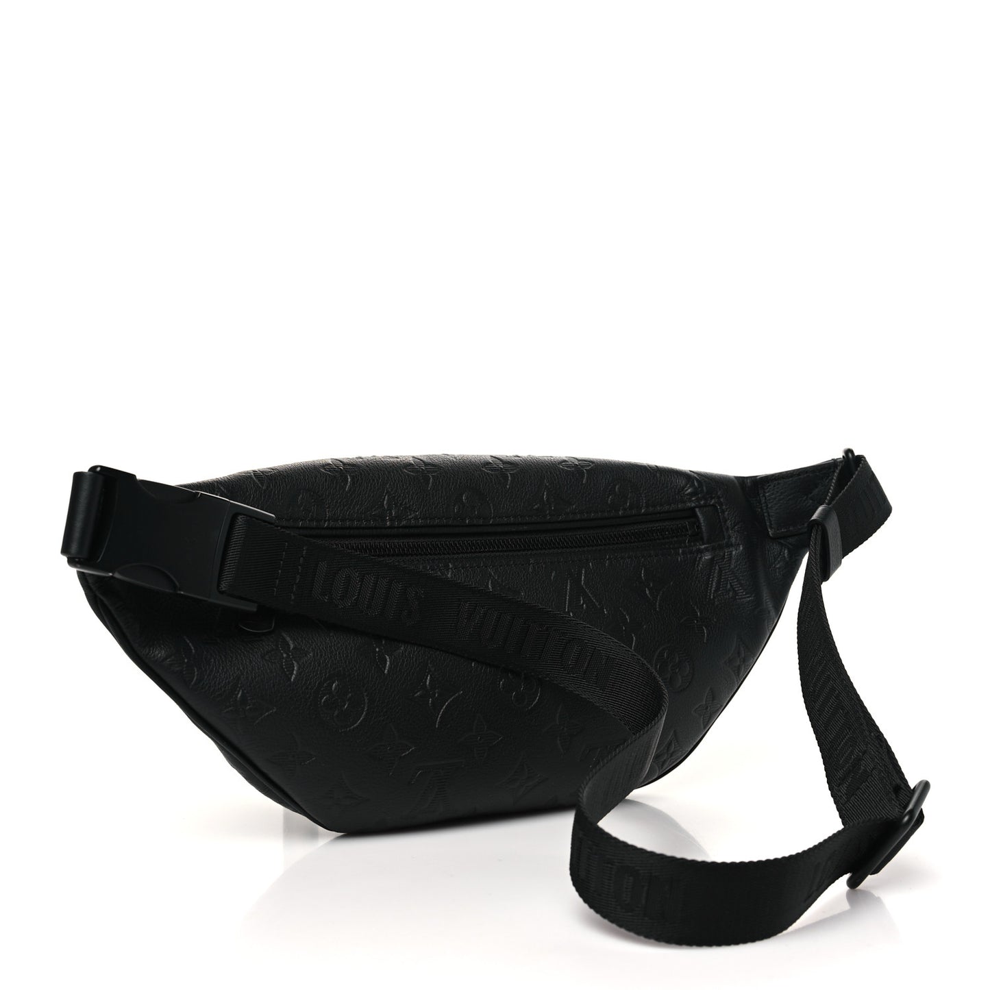 Calfskin Monogram Shadow Discovery Bumbag PM Black