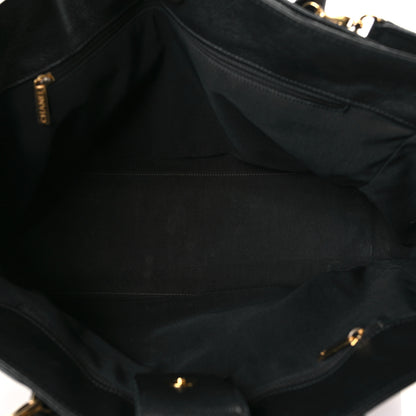 Chanel Calfskin Cerf Executive Shopper Tote Black 6 of 10