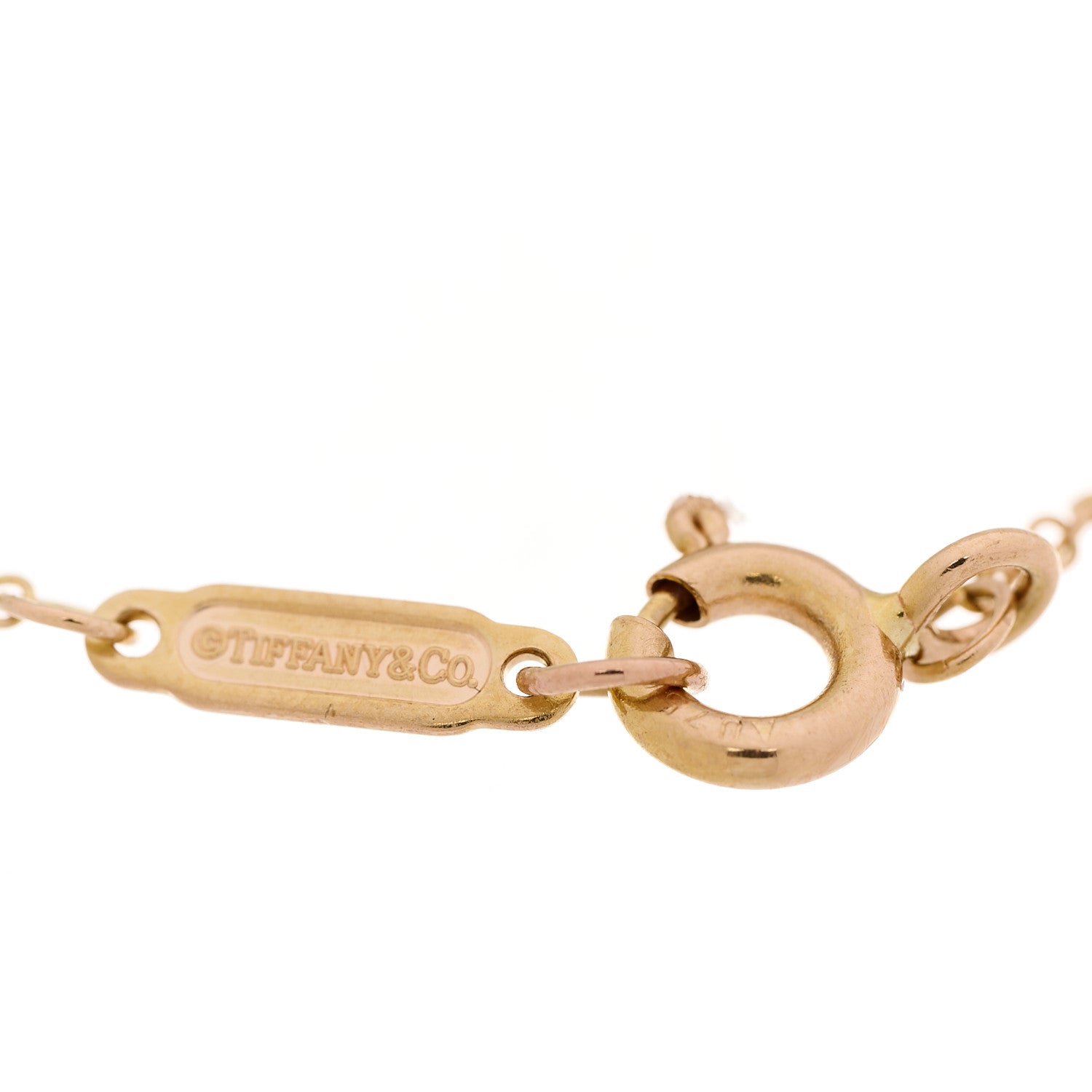 Tiffany 18K Rose Gold Infinity Endless Bracelet 5 of 5