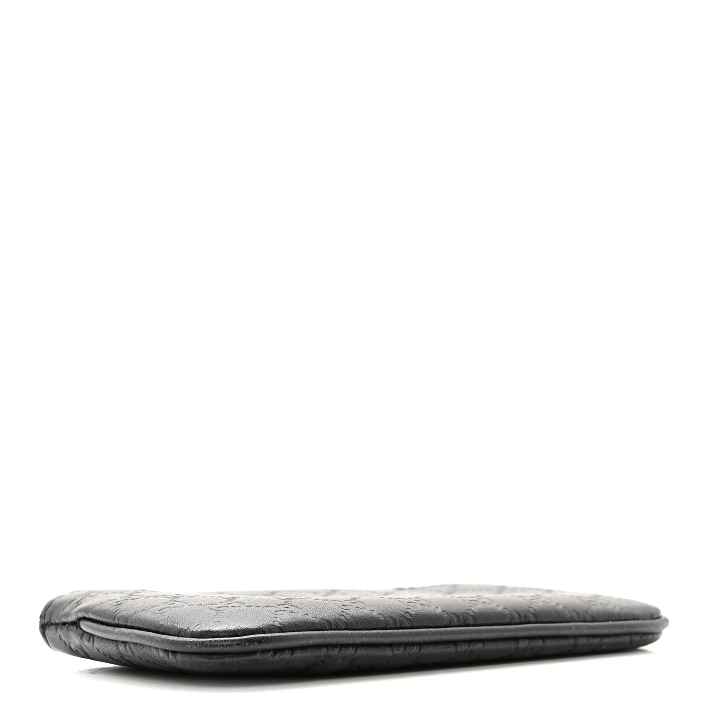 Microguccissima Key Ring Coin Case Black