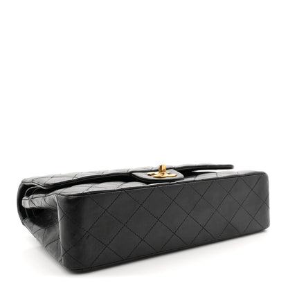 Chanel Lambskin Quilted Medium Double Flap Black 4 of 13