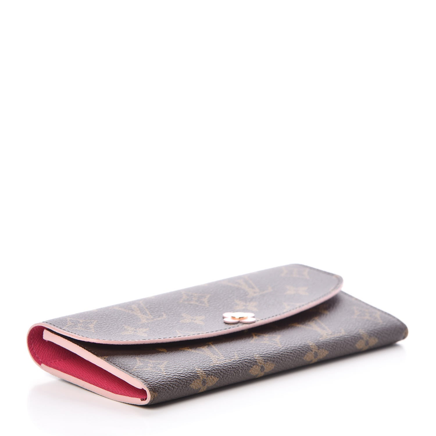 Louis Vuitton Monogram Bloom Flower Emilie Wallet 4 of 7