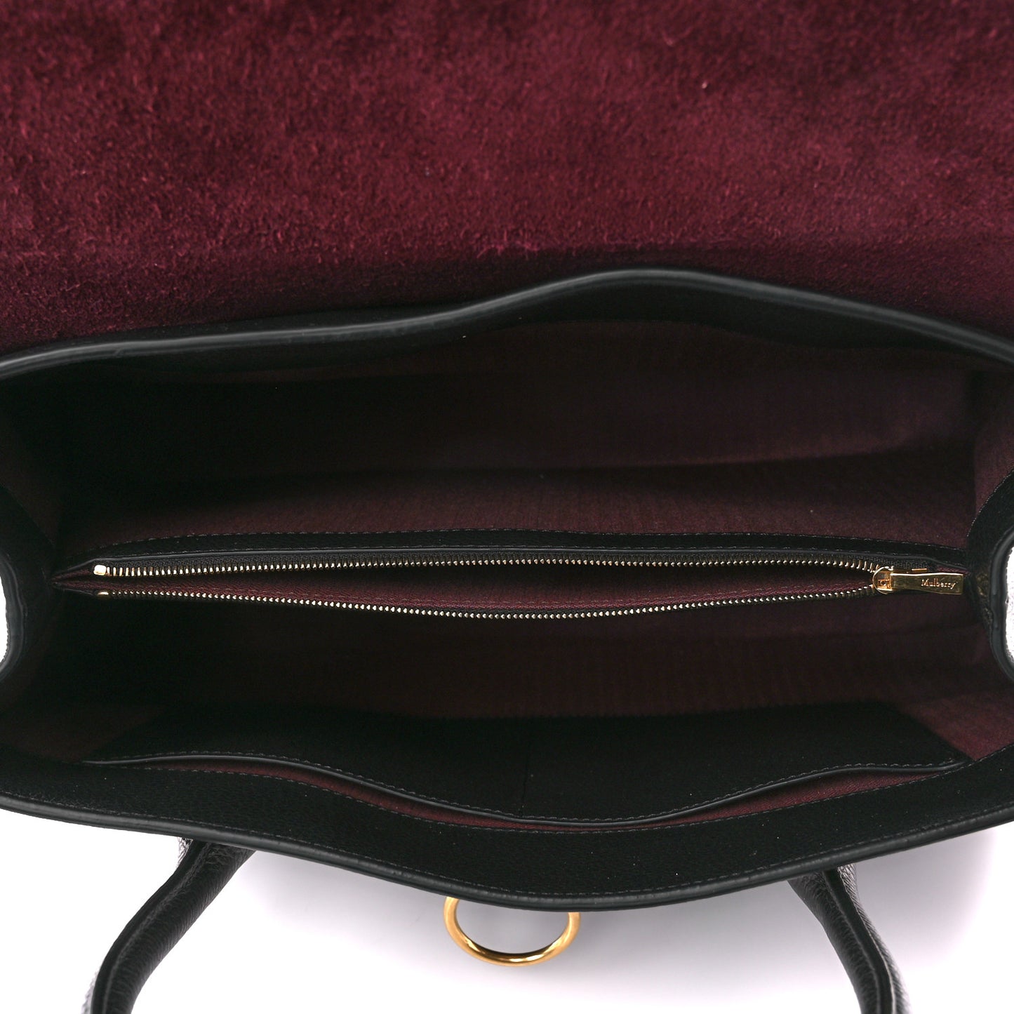 Small Classic Grain Calfskin Seaton Black