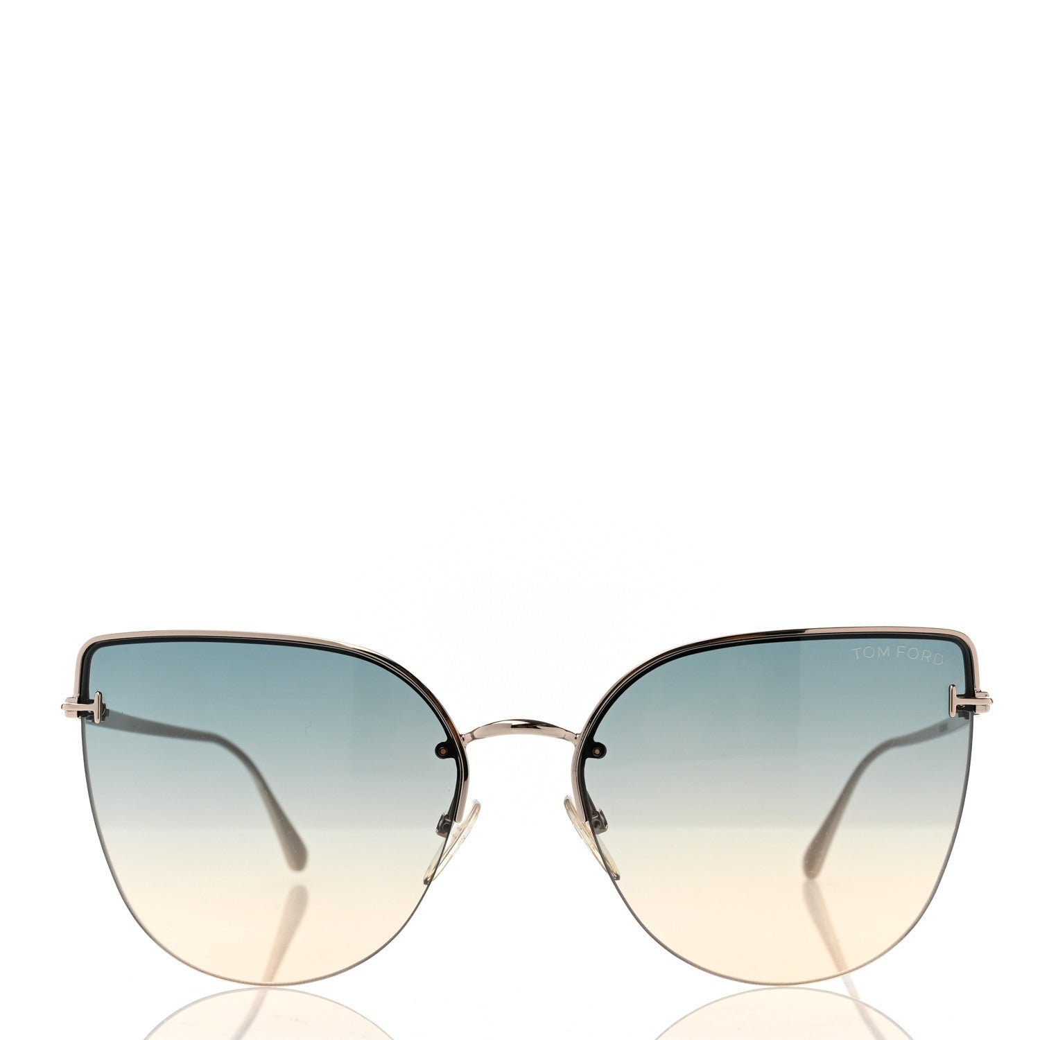 Tom Ford Ingrid Sunglasses TF652 Gold 2 of 7