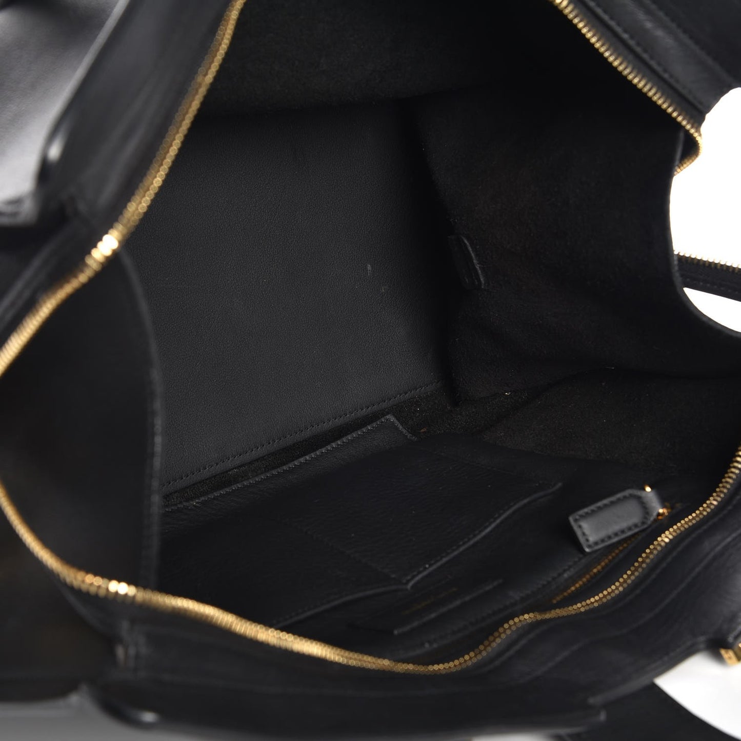 Calfskin Medium Classic Y Cabas Black