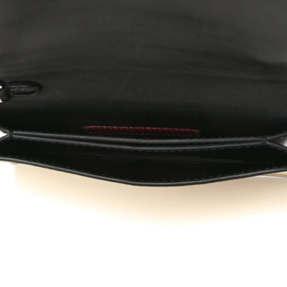 Valentino Garavani Nappa Small Rockstud Wristlet Clutch Light Ivory Black 8 of 10
