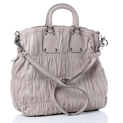 Prada Nappa Gaufre Tote Pomice 3 of 12