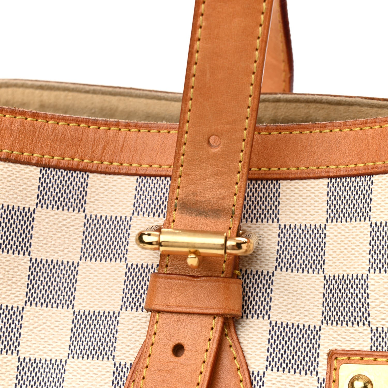 Louis Vuitton Damier Azur Hampstead MM 13 of 14