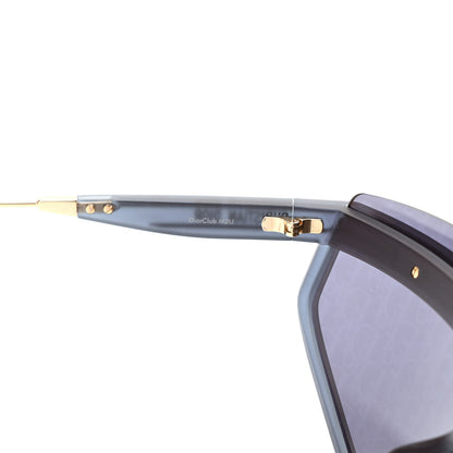 Christian Dior Oblique Mask DiorClub M2U Sunglasses Translucent Blue 6 of 9