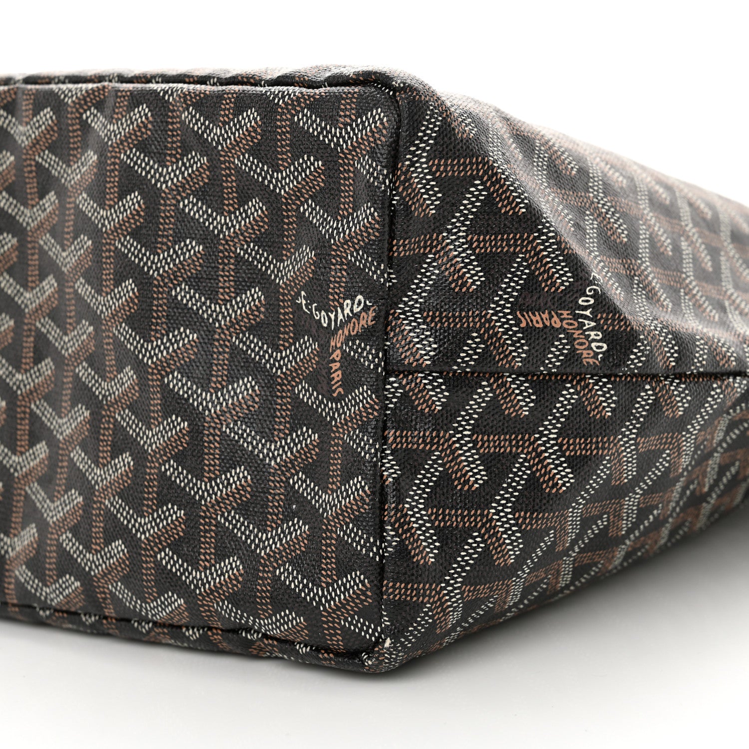 Goyard Goyardine Saint Louis PM Black Gold 11 of 18