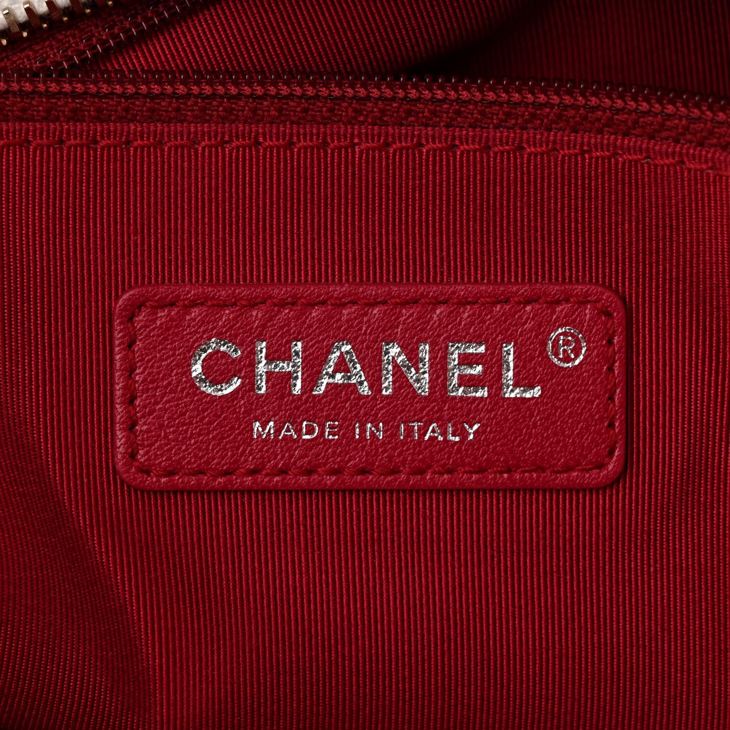 Chanel Aged Calfskin Quilted Large Gabrielle Hobo White 5 of 10
