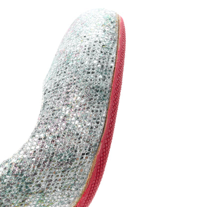 Christian Louboutin Glitter Solaria Specchio Fifi 100 Pumps 38.5 Multi Light Gold 10 of 10