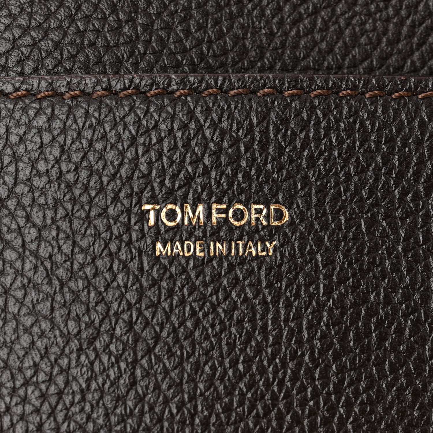 Tom Ford Grained Calfskin Medium Jennifer Crossbody Bag Brown 6 of 18