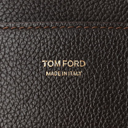 Tom Ford Grained Calfskin Medium Jennifer Crossbody Bag Brown 6 of 18