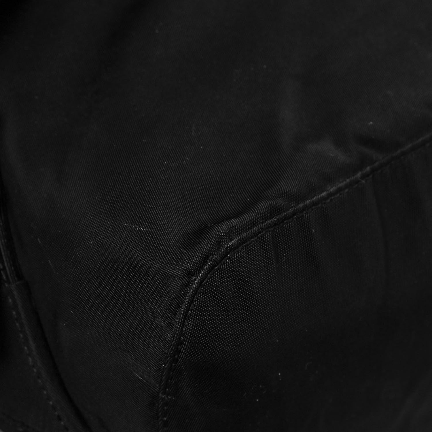 Prada Tessuto Nylon Vela Small Backpack Black 9 of 10