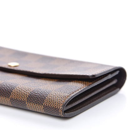 Louis Vuitton Damier Ebene Sarah Wallet 8 of 8