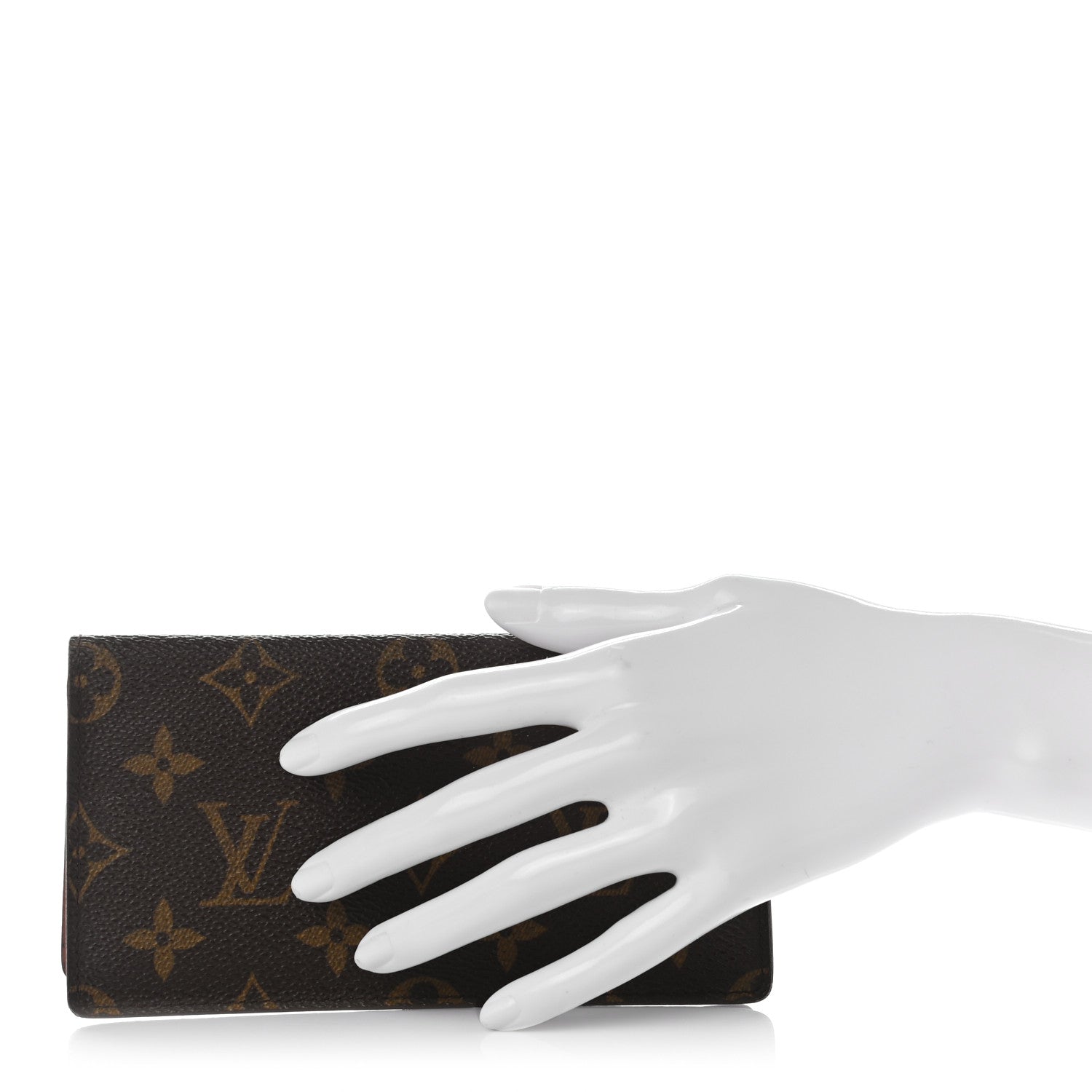 Louis Vuitton Monogram Simple Checkbook Holder Wallet Cover 2 of 9