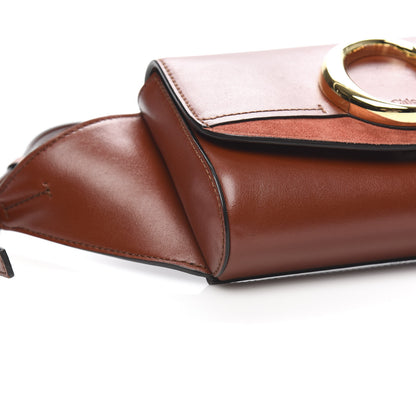 Chloe Calfskin Suede C Belt Bag Sepia Brown 7 of 9