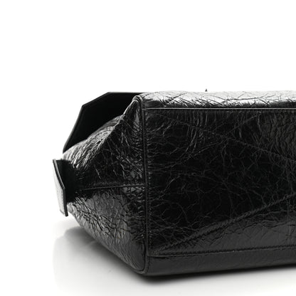 Givenchy Creased Patent Calfskin Medium ID Flap Black 8 of 9