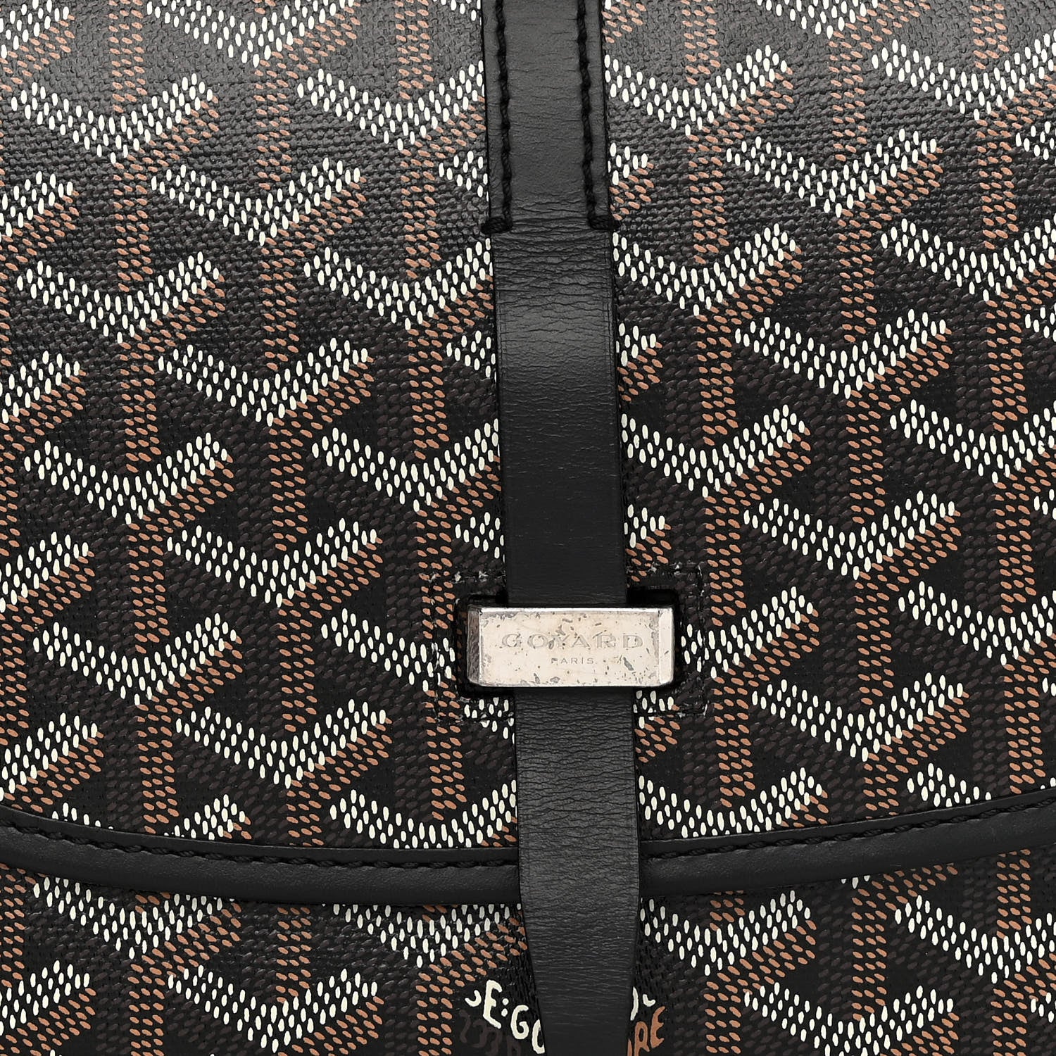 Goyard Goyardine Belvedere II PM Messenger Bag Black 7 of 11
