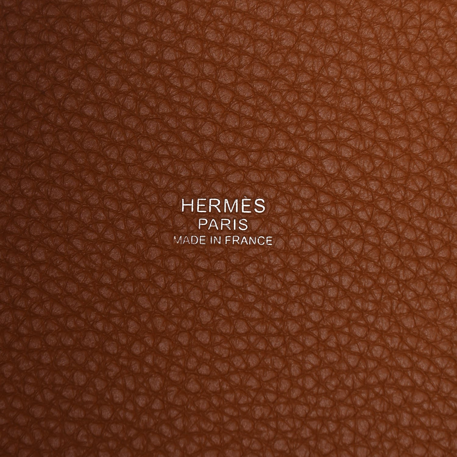 Hermes Taurillon Clemence Swift Eclat Picotin Lock 18 PM Gold Bleu Brume 6 of 9