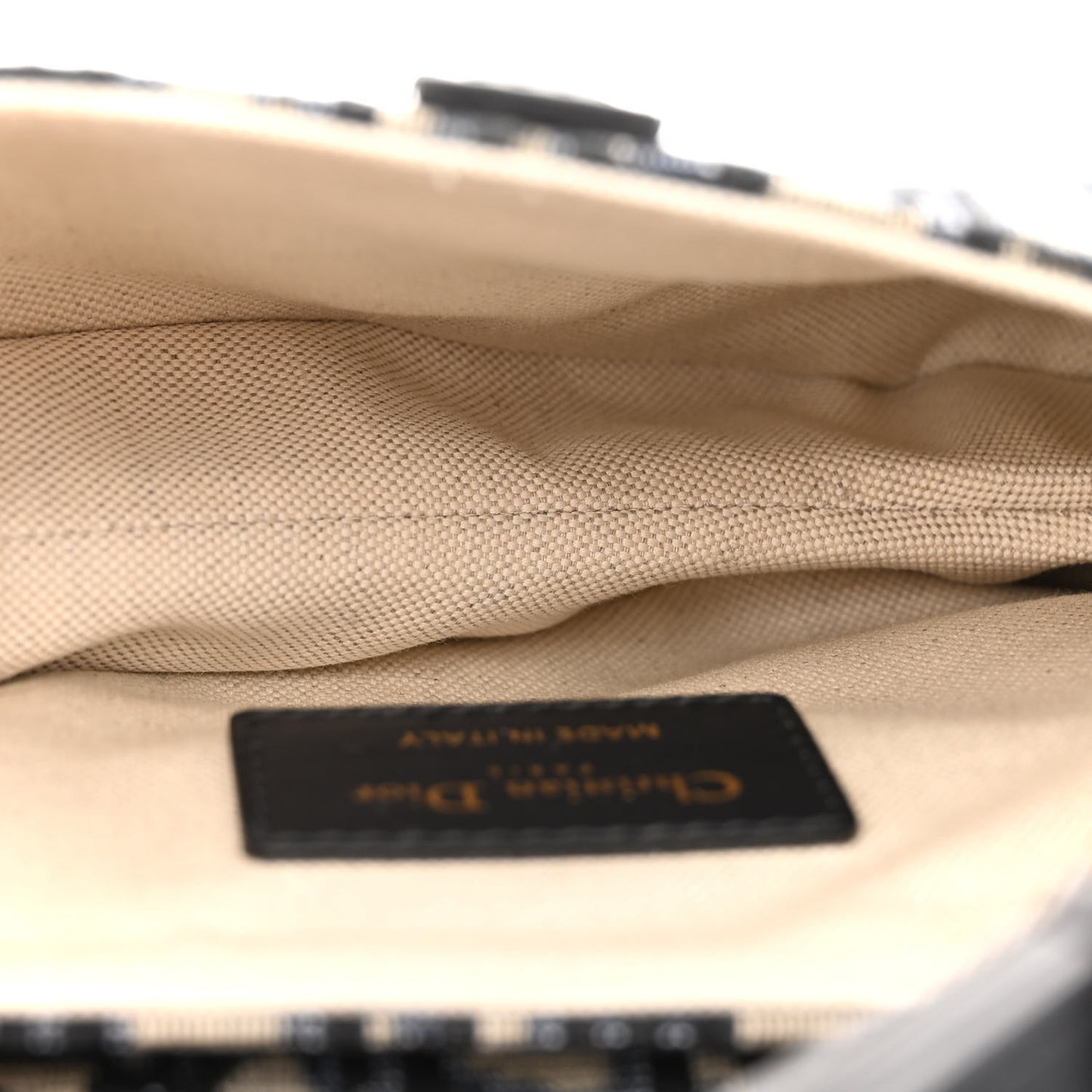 Oblique Mini Saddle Bag Blue