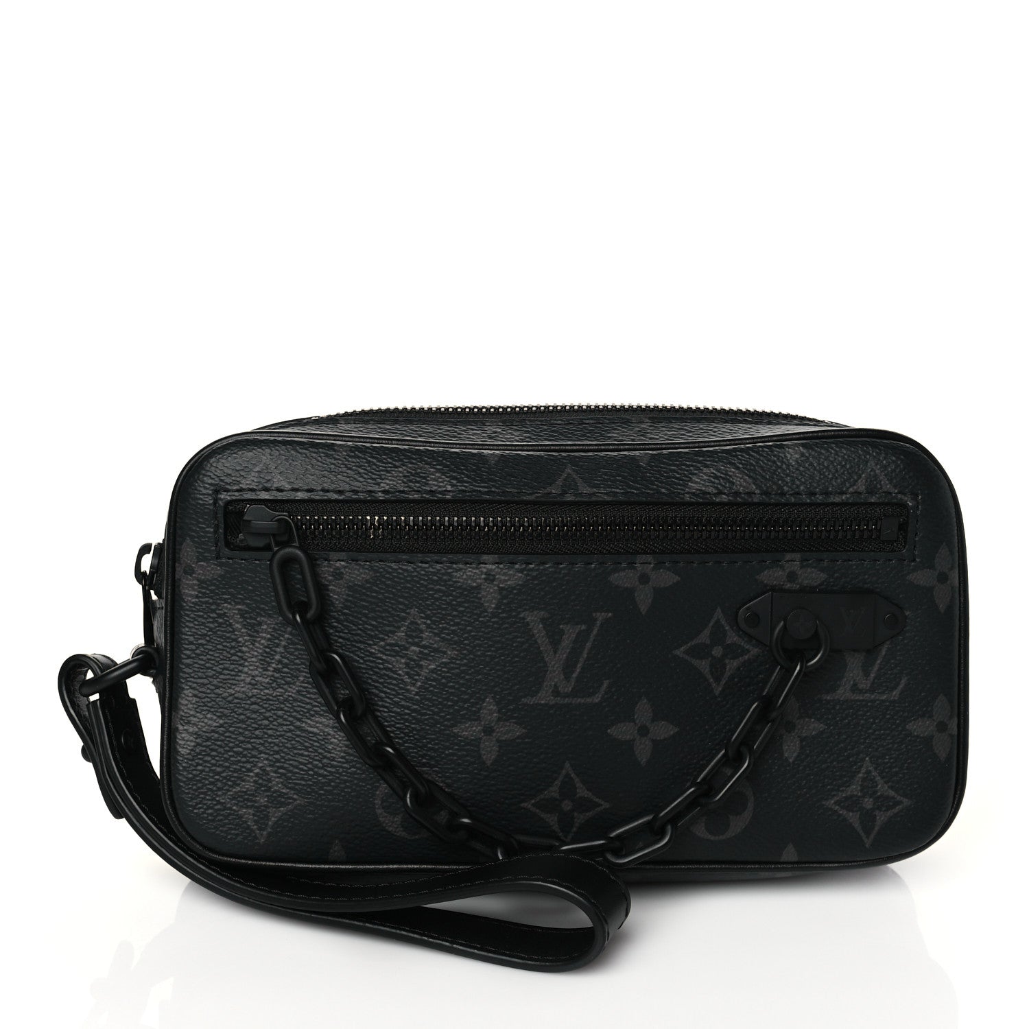 Louis Vuitton Monogram Eclipse Pochette Volga 1 of 11