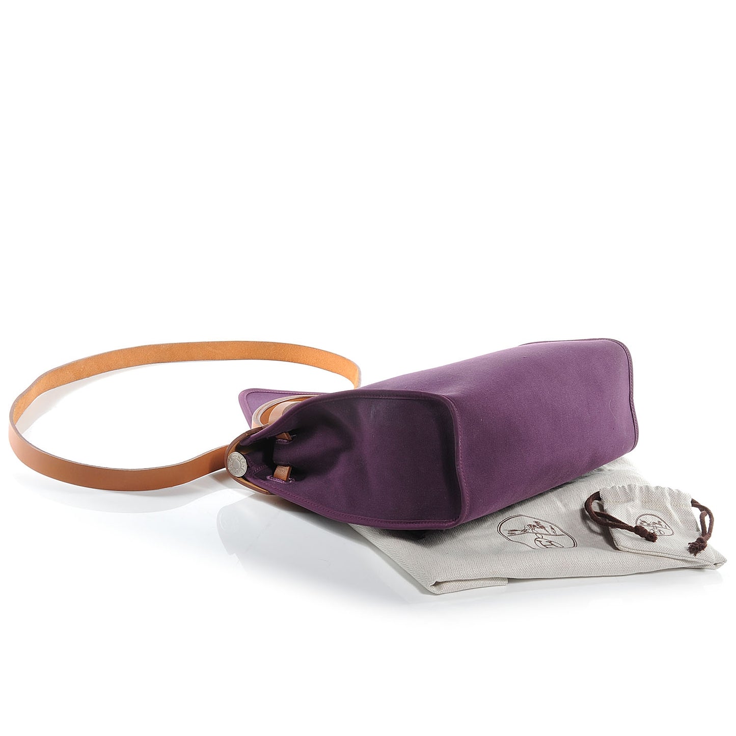 Toile Herbag Zip PM Cassis Fauve