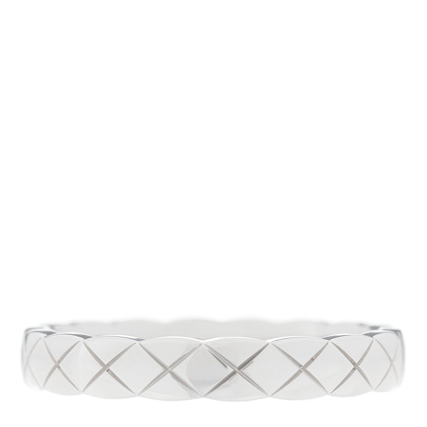 18K White Gold Mini Coco Crush Ring 52 6