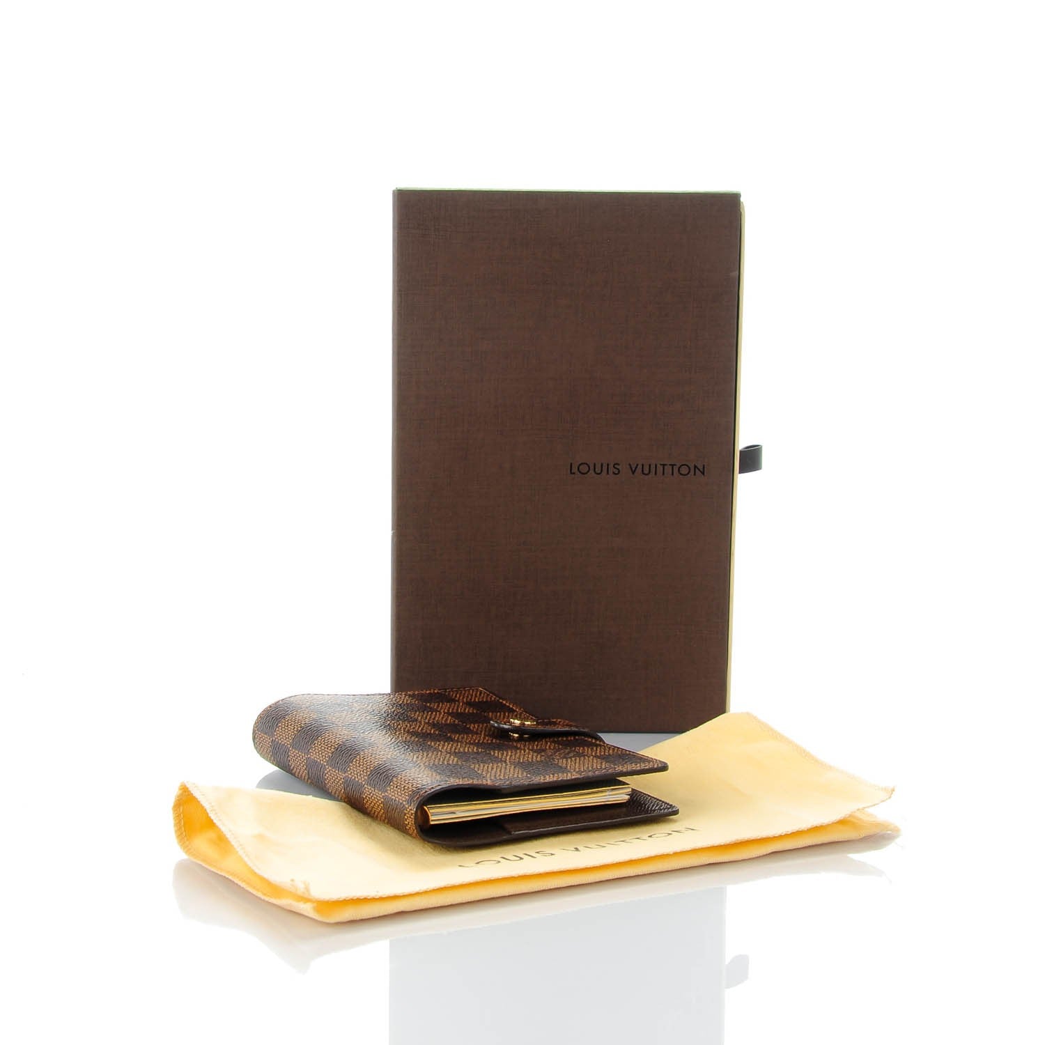 Louis Vuitton Damier Ebene Small Ring Agenda Cover 4 of 7