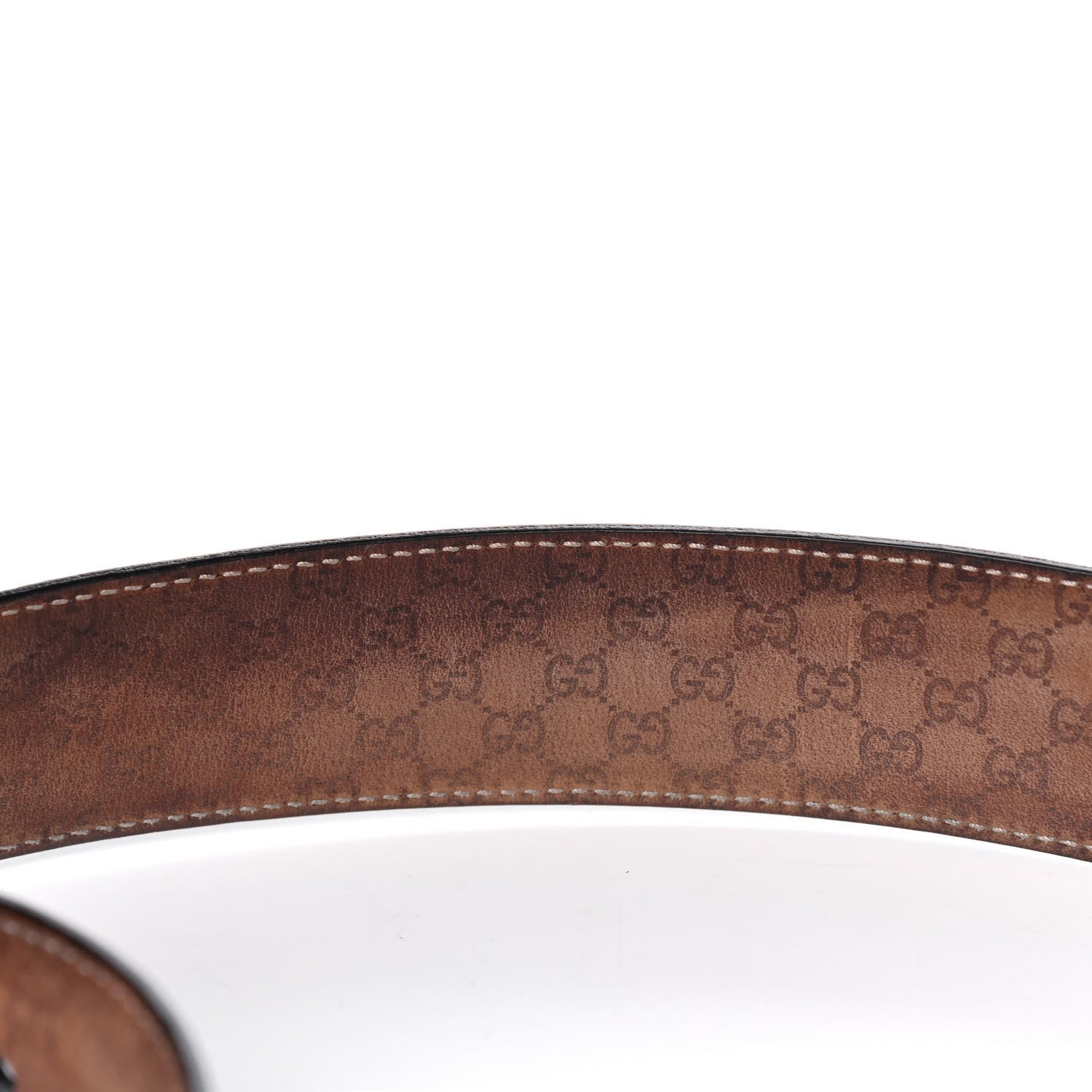 Gucci Calfskin Belt 85 34 Black 5 of 7