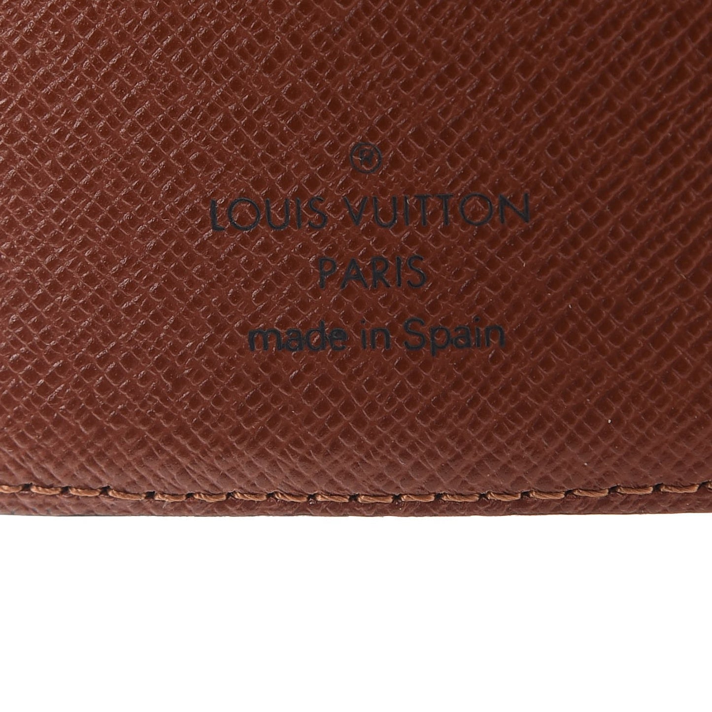 Monogram Small Ring Agenda Cover