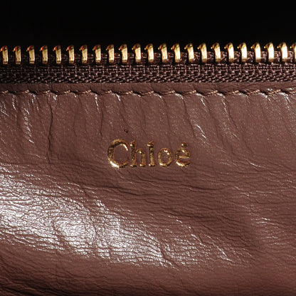 Chloe Leather Madeleine Satchel Brown 6 of 8
