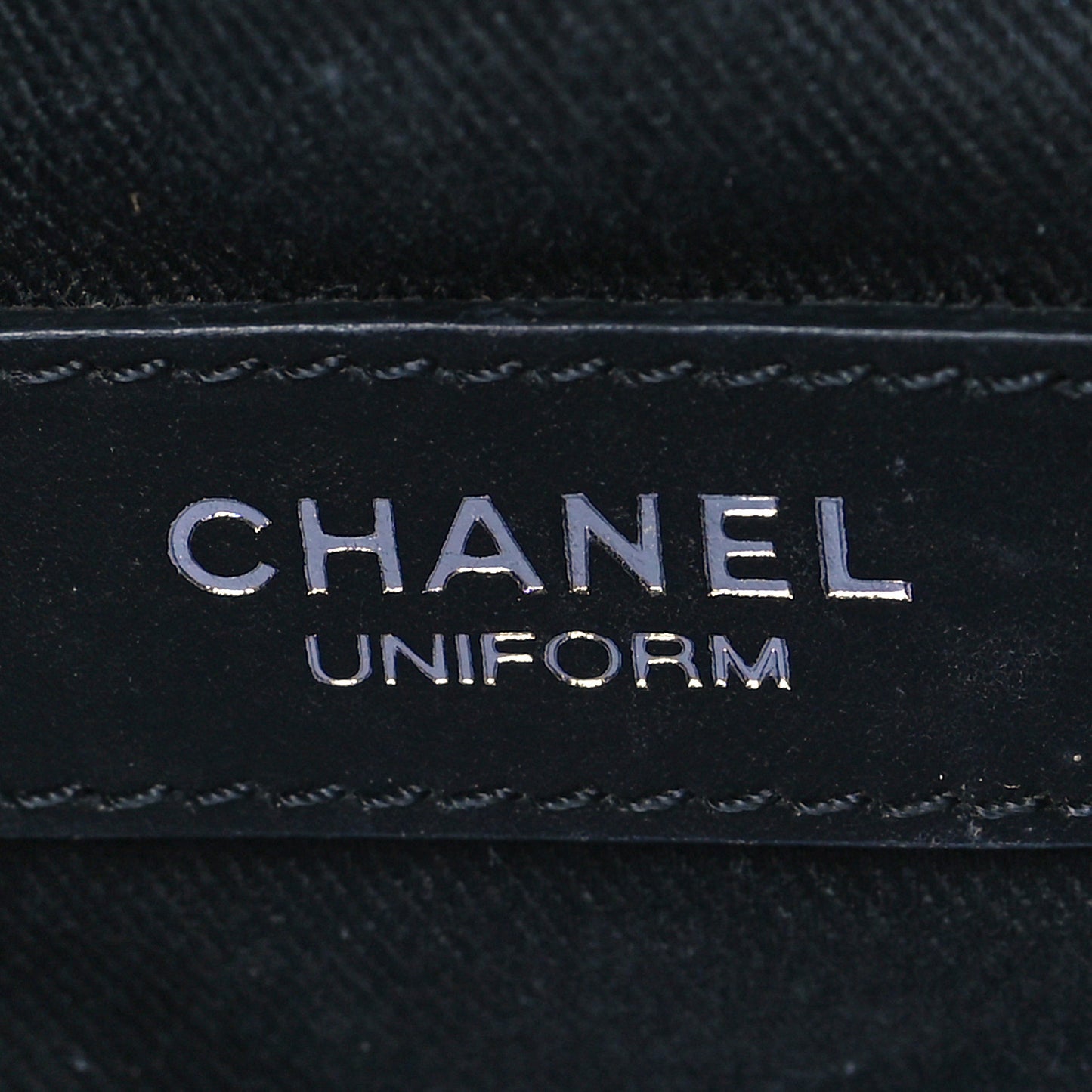 Calfskin Quilted Waist Belt Bag Black