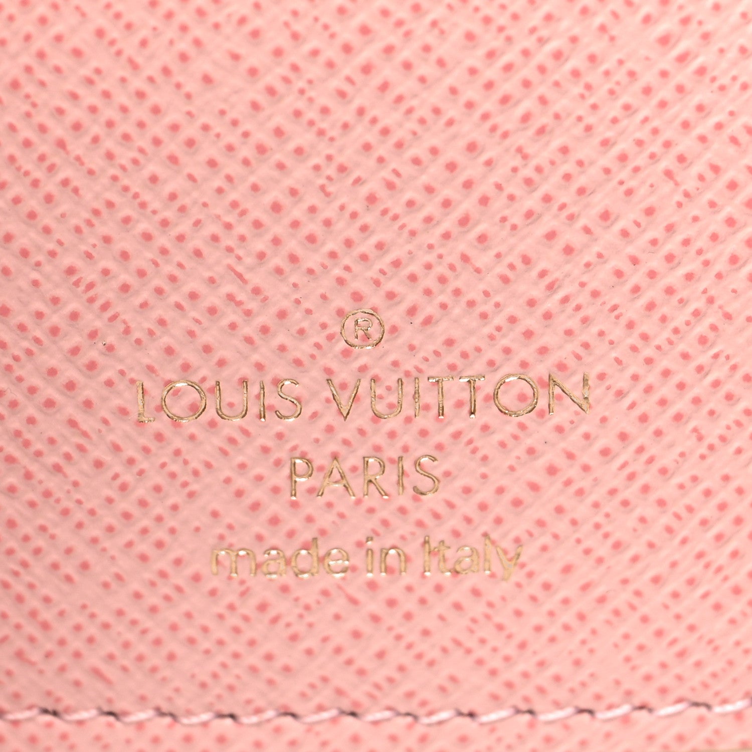Louis Vuitton Damier Azur Victorine Wallet Rose Ballerine 6 of 8