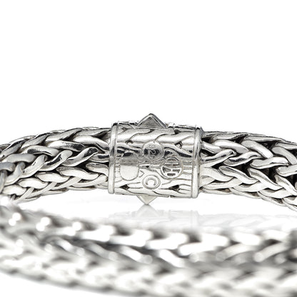 John Hardy Sterling Silver Diamond 11mm Classic Chain Bracelet 4 of 4
