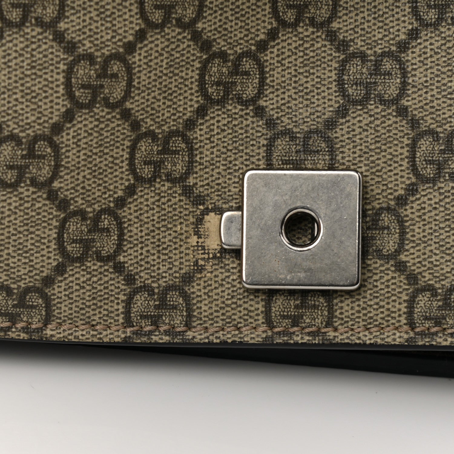 Gucci GG Supreme Monogram Small Dionysus Shoulder Bag Taupe 11 of 11