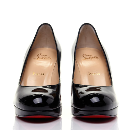Christian Louboutin Patent New Simple 100 Pumps 36.5 Black 2 of 11