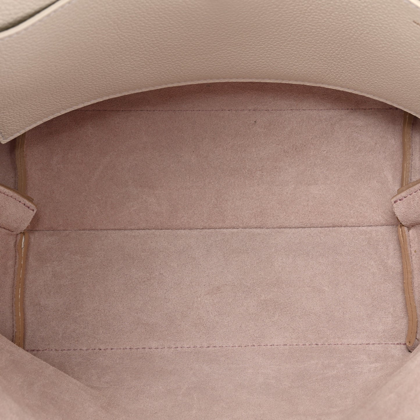 Calfskin Small East West Sense Tote White