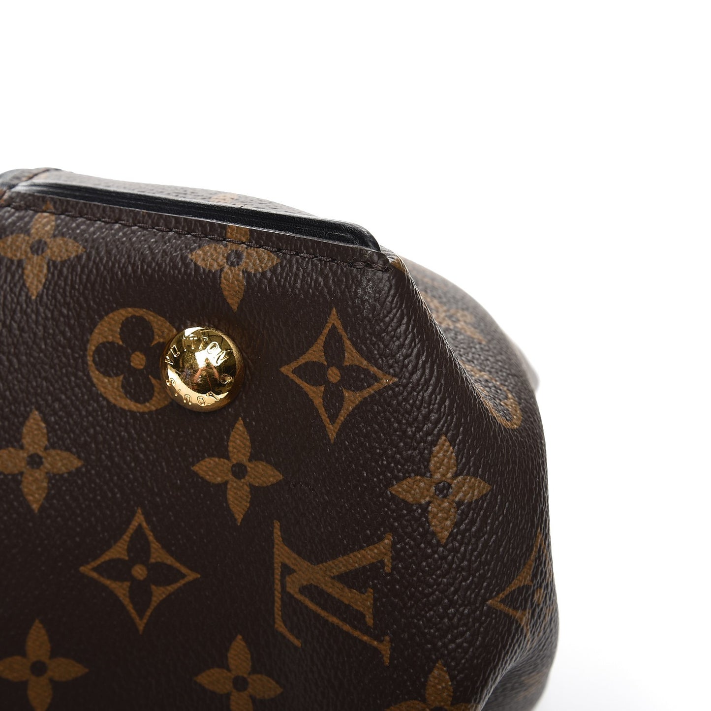 Monogram Cuir Orfevre Tote W PM Noisette