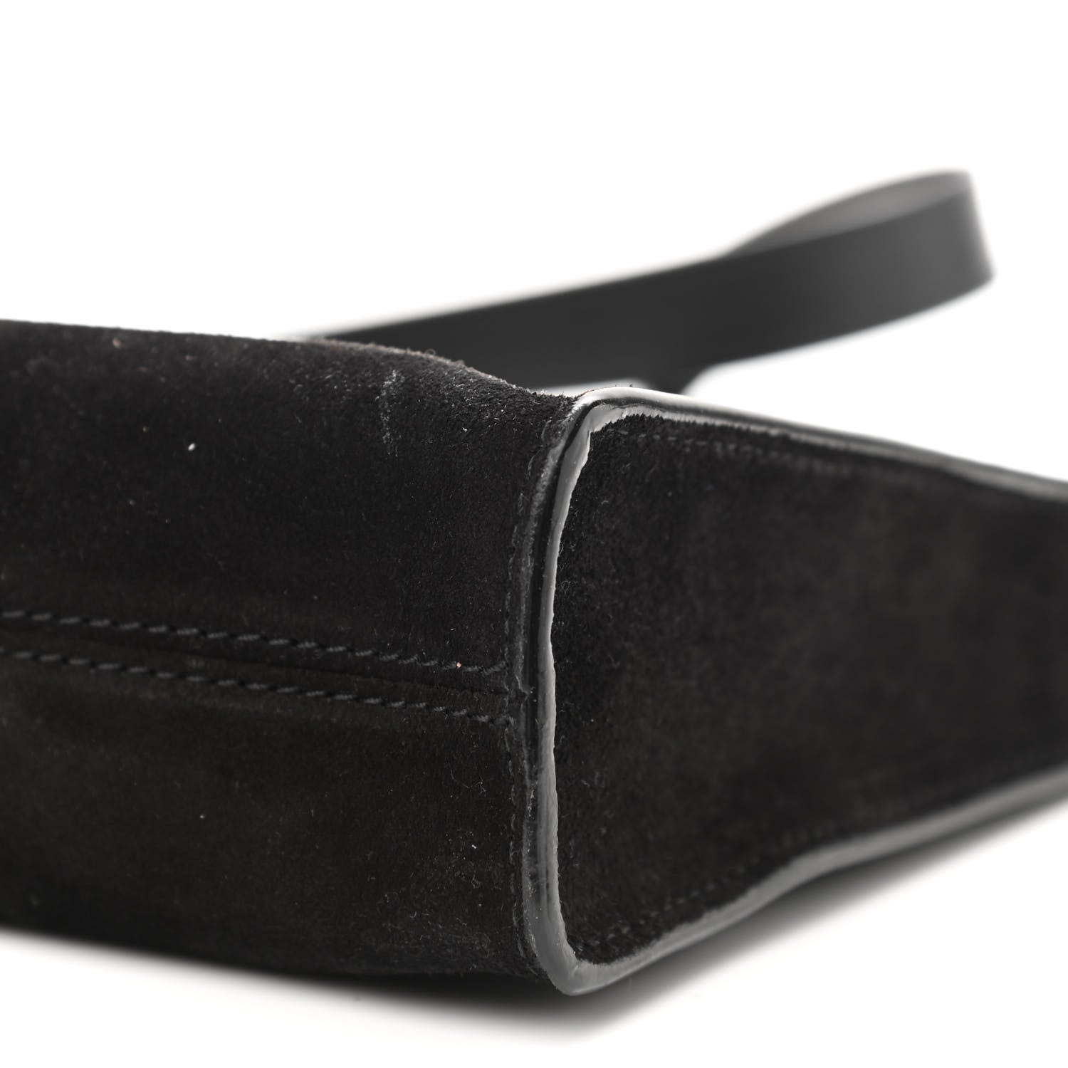 Jimmy Choo Suede Callie Mini Hobo Black 10 of 10