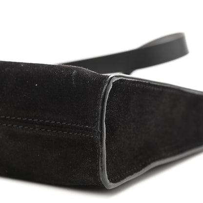 Jimmy Choo Suede Callie Mini Hobo Black 10 of 10