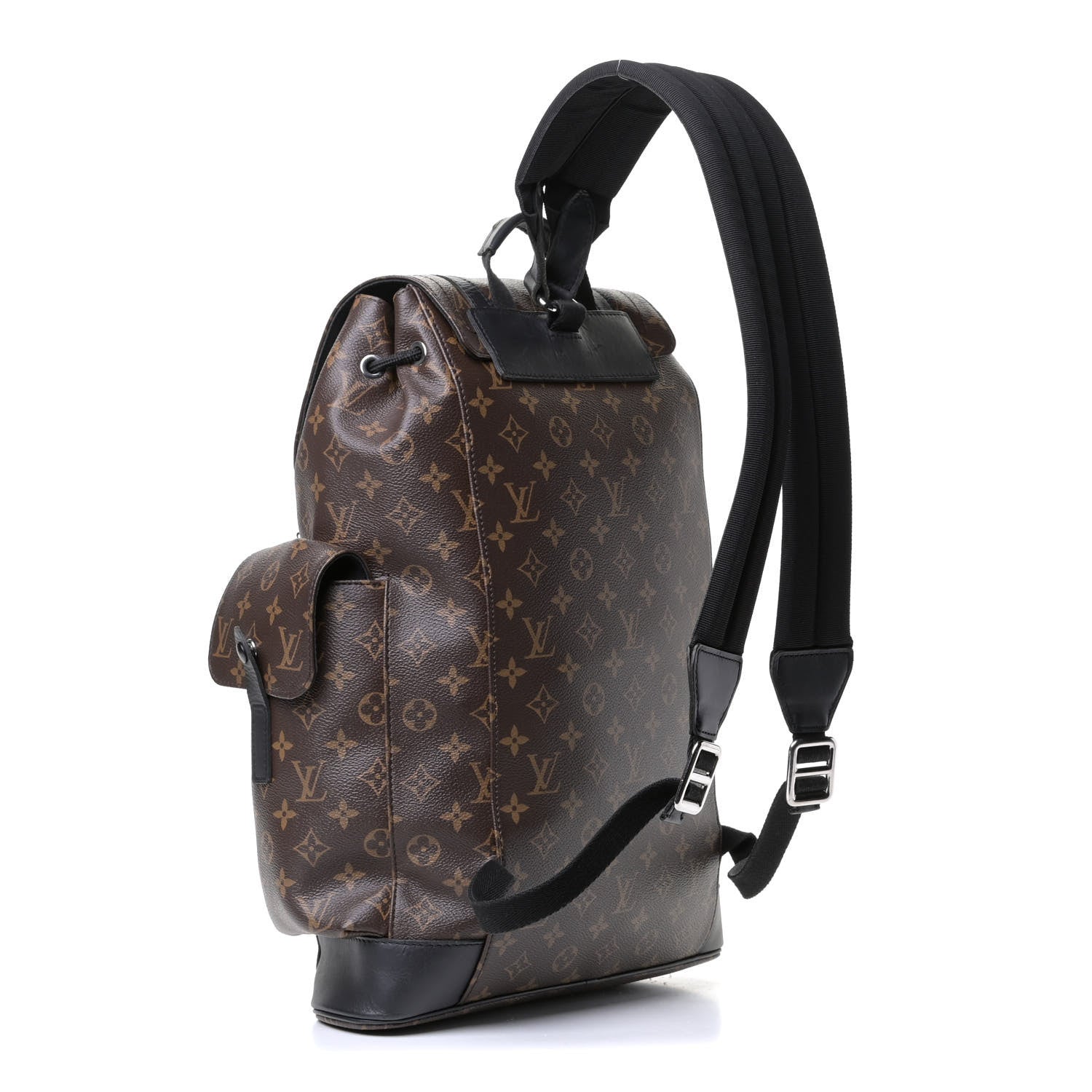 Louis Vuitton Monogram Macassar Christopher PM Backpack 2 of 13