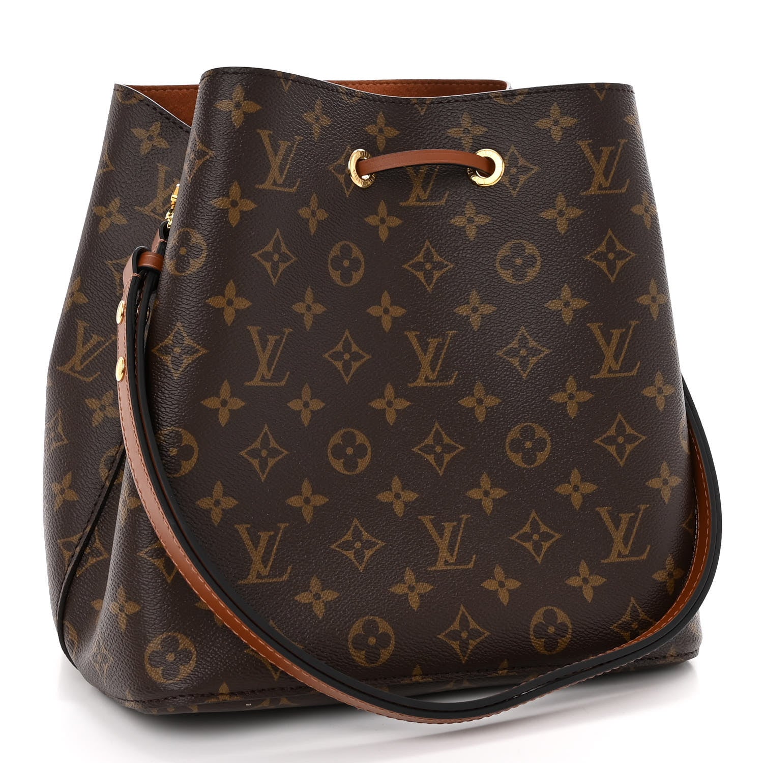 Louis Vuitton Monogram Neonoe MM Caramel 3 of 11