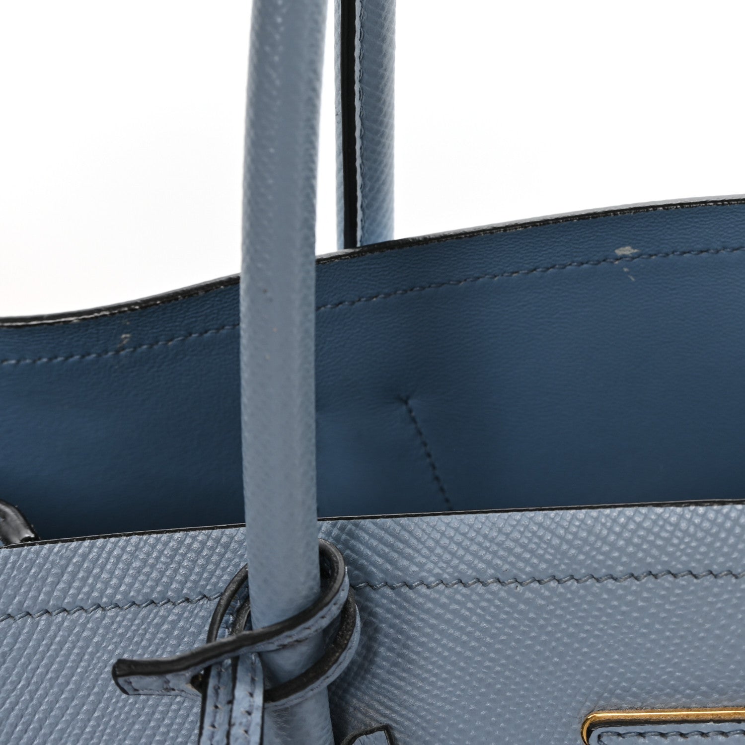 Prada Saffiano Cuir Large Double Bag Astrale 1915375 – FASHIONPHILE