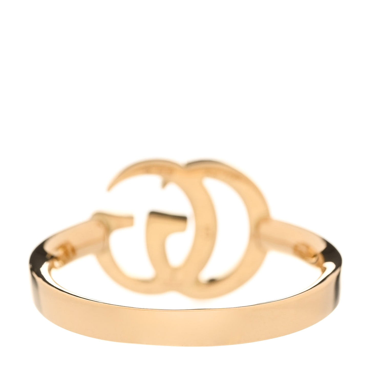 18K Yellow Gold Running GG Ring 54 7