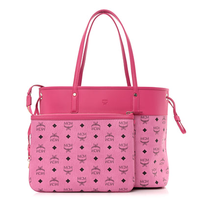MCM Visetos Aren Tote Pink 1 of 11